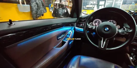 BMW 5시리즈 F10 비노출 아크릴 엠비언트 라이트 튜닝의 정석 / 포천, 양주, 의정부, 동두천