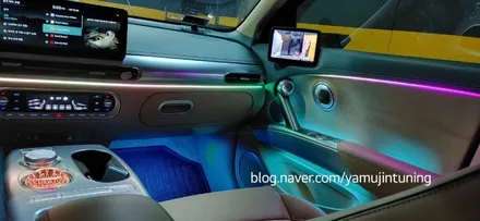 제네시스 GV60 순정연동 무빙 엠비언트. 가능하다고? / 포천, 양주, 의정부, 동두천