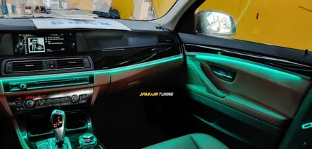 BMW 5시리즈 엠비언트, 비노출 아크릴 엠비언트의 명품 시공점은? / 포천, 양주, 의정부, 동두천
