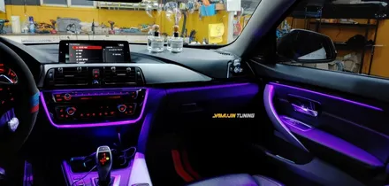 BMW 4시리즈 엠비언트에서 비노출 아크릴 엠비언트는 당연한 결과입니다. / 포천, 양주, 의정부, 동두천