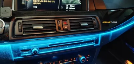 BMW 5시리즈 엠비언트, 비노출 엠비언트는 야무진튜닝 본점이 무지 잘하죠~ BMW 5시리즈 비노출 엠비언 / 포천, 양주, 의정부, 동두천