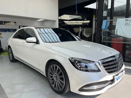 벤츠S클래스 W222 블락포디 스카이블루 / 대구 수성구 상동