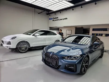 대구랩핑/ 신형 BMW 4시리즈 쿠페 그릴랩핑 / 크롬랩핑 / 대구 수성구 상동