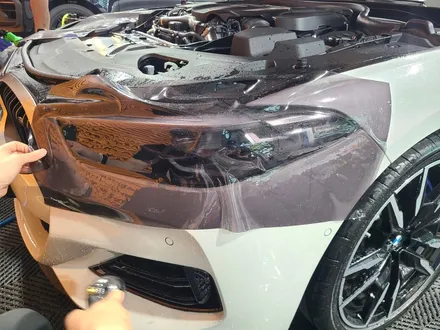 BMW 850i / 라이트필름 .유리막코팅 / 대구 수성구 상동