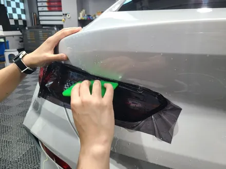 BMW 850i / 라이트필름 .유리막코팅 / 대구 수성구 상동