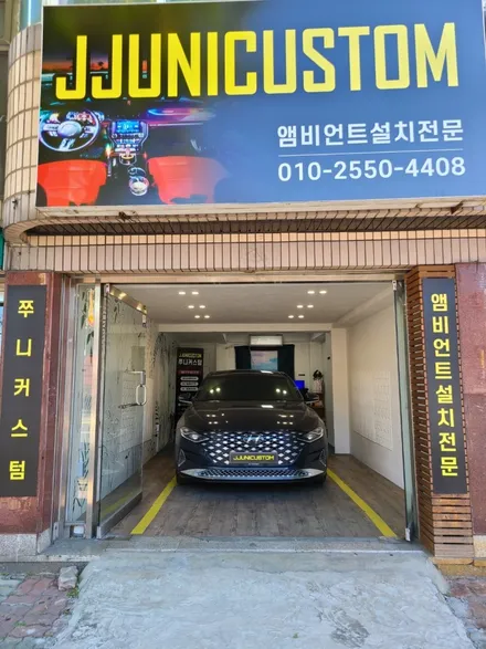 더뉴그랜저 비노출 DMX 무빙엠비언트+도어수납함+도어캐치 / 대전,천안,청주,세종