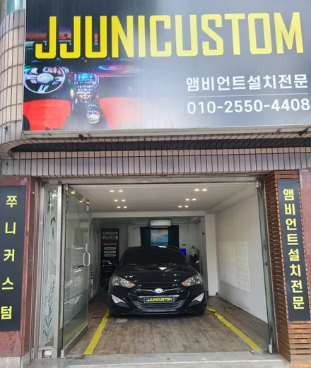 제네시스 쿠페 DMX 단색 아크릴엠비언트(부분작업) / 대전,천안,청주,세종