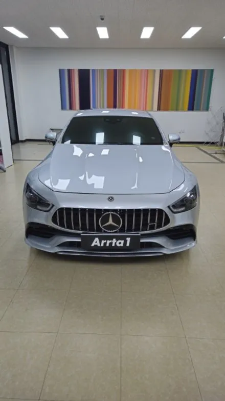 [분당랩핑] AMG GT 사틴블랙 전체랩핑은? 아르타1 / 성남 판교 수정구