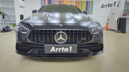[분당랩핑] AMG GT 사틴블랙 전체랩핑은? 아르타1 / 성남 판교 수정구