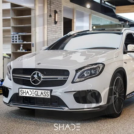 벤츠 GLA45 AMG 후퍼옵틱 클라식 새 매장에서 시공 / 서울 마포구 성산동