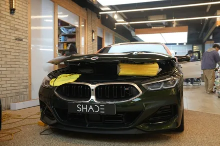BMW M850i 그란쿠페, 비반사 최강자를 만나다 / 서울 마포구 성산동