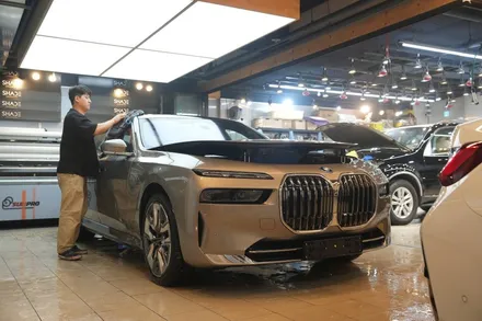BMW 750e, 프나세+전체PPF로 \'7시리즈답게\' / 서울 마포구 성산동
