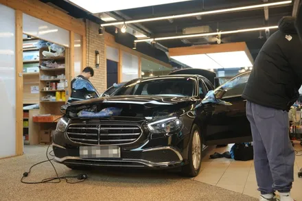 BENZ E250, 가성비 좋은 반사필름을 찾으시나요? / 서울 마포구 성산동