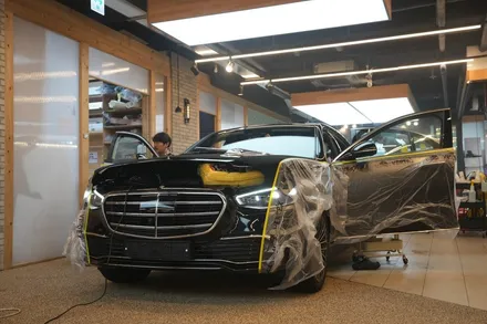 벤츠 S350, 괜찮은 반사 필름 알아보고 계신가요? / 서울 마포구 성산동