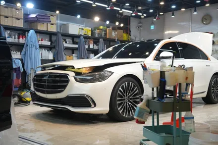 벤츠 S450, 무광 PPF로 확실히 달라진 느낌! / 서울 마포구 성산동