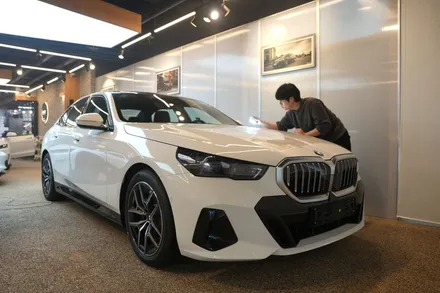 BMW 520i 버텍스 900 농도 전면30 측후면05 시인성 좋을까 / 서울 마포구 성산동