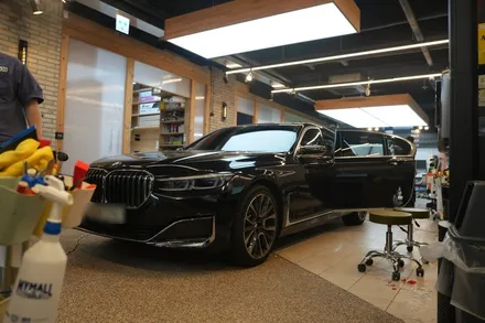 BMW 745e, 썬팅 재작업으로 되찾은 미소 / 서울 마포구 성산동