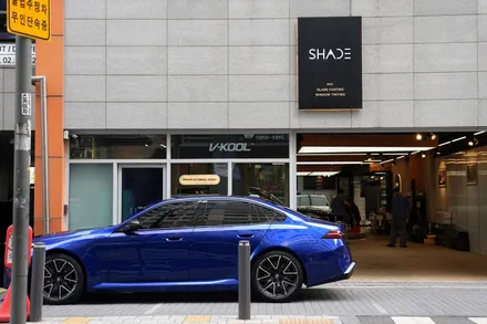 BMW M5 버텍스900 틴팅과 프론트패키지 PPF 조합 / 서울 마포구 성산동
