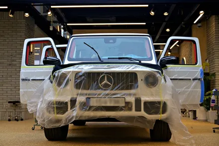 벤츠 G63 AMG  프리미엄 열차단썬팅 마포 솔라가드 LX 시공하기 / 서울 마포구 성산동