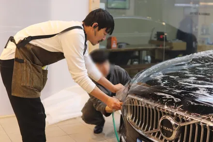 볼보 S90 PPF, 셰이드에서 도장면 보호필름 지벤트 트렉데이 PPF 시공 / 서울 마포구 성산동