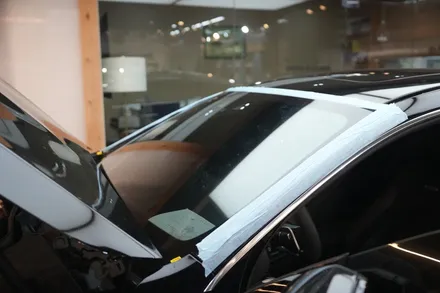 벤츠 CLS53, 범퍼 보험 수리부터 윈드쉴드까지! / 서울 마포구 성산동