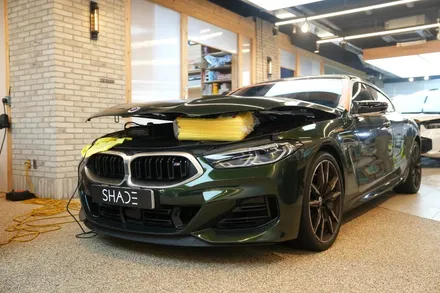 BMW M850i 그란쿠페, 비반사 최강자를 만나다 / 서울 마포구 성산동