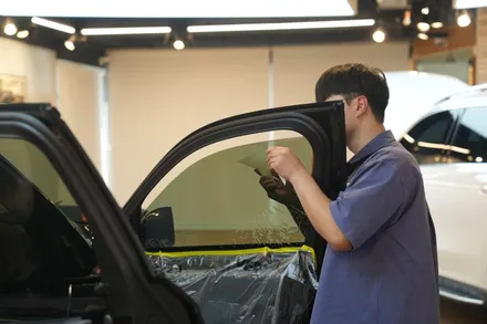BMW X3 후퍼옵틱 프나세 전면농도 40% 시공으로 시야확보 / 서울 마포구 성산동