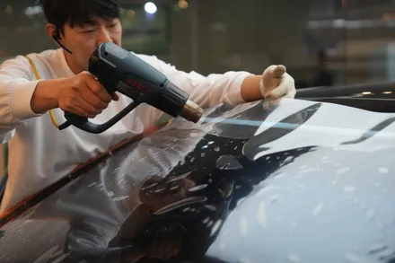 포르쉐 파나메라, 윈드실드 시공으로 진정한 \'가치\'를 지켜보세요 / 서울 마포구 성산동