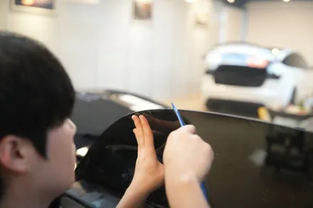 벤츠 C200, 비반사 필름 뭐가 제일 잘 나가요? / 서울 마포구 성산동