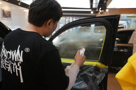 BMW X1 전면 버텍스 900 측후면 버텍스 700 꿀조합 시공기 / 서울 마포구 성산동