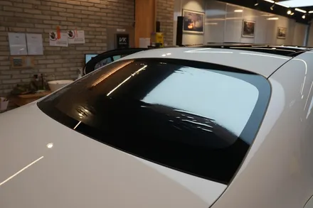 벤츠 E클래스 E220 글라스틴트 선셋 반사필름 시공기 / 서울 마포구 성산동