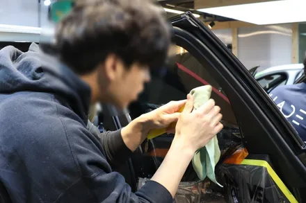 볼보 XC60 페이스 리프트, 마포 윈도 틴팅 셰이드에서 맑은 시인성을 보여주는 후퍼옵틱 프나세 시공 후기 / 서울 마포구 성산동