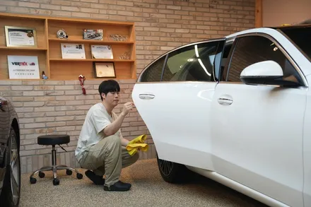 벤츠 C200 후퍼옵틱 프리미엄 나노 세라믹 백화현상 걱정없이 시공하기 / 서울 마포구 성산동