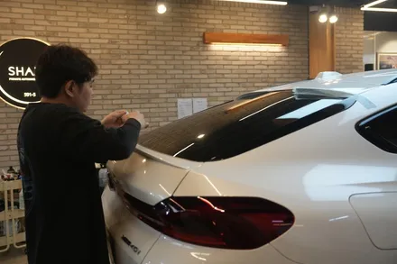 BMW X6 브이쿨 VK 틴팅 고급 SUV의 품격을 더하다. / 서울 마포구 성산동