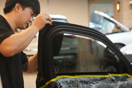 BMW 520i 비반사 버텍스 900 & 키드니그릴랩핑으로 마무리 / 서울 마포구 성산동