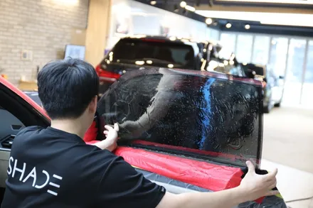 BMW M440i, 프리미엄 썬팅 샵 SHADE에서 지벤트 ZV90 35/15/35 시공 / 서울 마포구 성산동