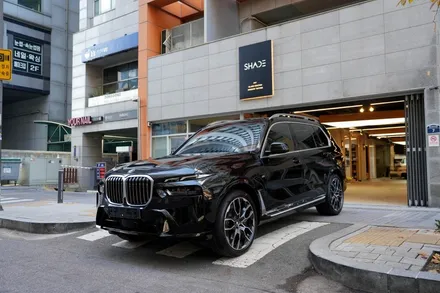 BMW X7 블랙, 고급스러운 브이쿨 X와 함께한다면? / 서울 마포구 성산동