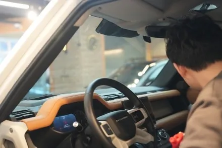 랜드로버 디펜더, 카본블랙의 클라식 시공 / 서울 마포구 성산동