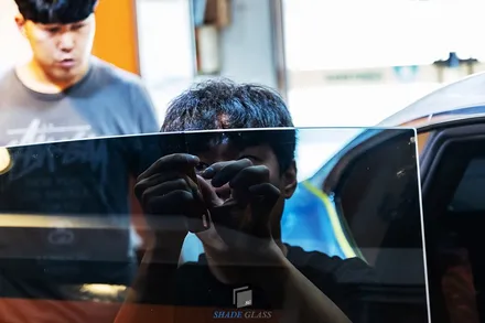 BMW 썬팅 6GT 의 매력발산 혜택 받는 열차단 틴팅 작업 / 서울 마포구 성산동