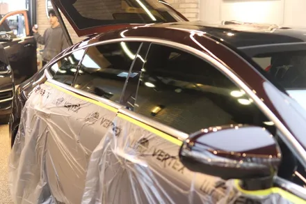 벤츠 GT43 AMG 에디션, 마포 셰이드에서 솔라가드 퀀텀 반사필름과 본넷 앞범퍼 PPF 시공 / 서울 마포구 성산동
