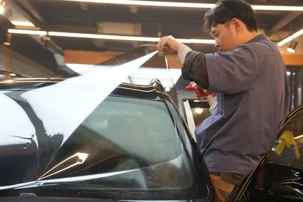 BMW X7,  카본 블랙에 가장 잘 어울리는 반반사 필름 / 서울 마포구 성산동