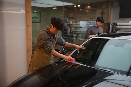 제네시스 G70 견고한 내구성을 가진 브이쿨 VK 시공기 / 서울 마포구 성산동