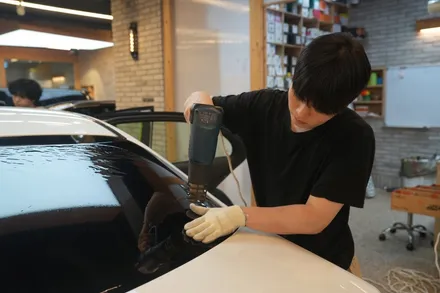 벤츠 W213 E220d 후퍼옵틱 프리미엄 나노 세라믹 재시공으로 새롭게 찾은 만족감 / 서울 마포구 성산동