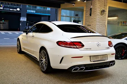 벤츠 C63amg 쿠페 썬팅이 고민이라면? 상암 썬팅샵 셰이드로 오세요! / 서울 마포구 성산동