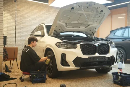 BMW X4 3M 크리스탈라인, 후퍼옵틱 프리미엄 나노 세라믹 꿀조합 시공 / 서울 마포구 성산동