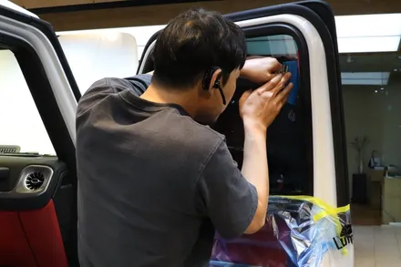 Benz G바겐, 마포구청역 인근 셰이드에서 후퍼옵틱 프나세 30/5/5, PPF 시공 후기 / 서울 마포구 성산동