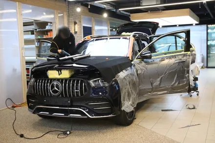 Benz GLE53 쿠페, 마포 썬팅 샵에서 후퍼옵틱 프나세 시공 후기 / 서울 마포구 성산동