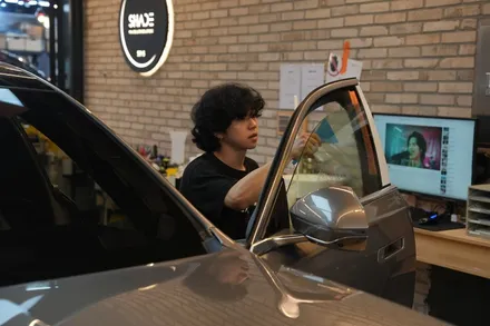 BMW i7 후퍼옵틱 프리미엄 나노 세라믹 백화현상 걱정없는 시공기 / 서울 마포구 성산동