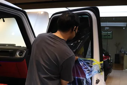 Benz G바겐, 마포구청역 인근 셰이드에서 후퍼옵틱 프나세 30/5/5, PPF 시공 후기 / 서울 마포구 성산동