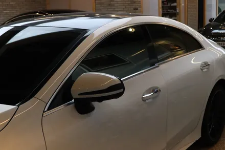 <부분재시공> Benz CLS, 마포 틴팅 샵 셰이드에서 솔라가드 퀀텀 8% 시공후기 / 서울 마포구 성산동